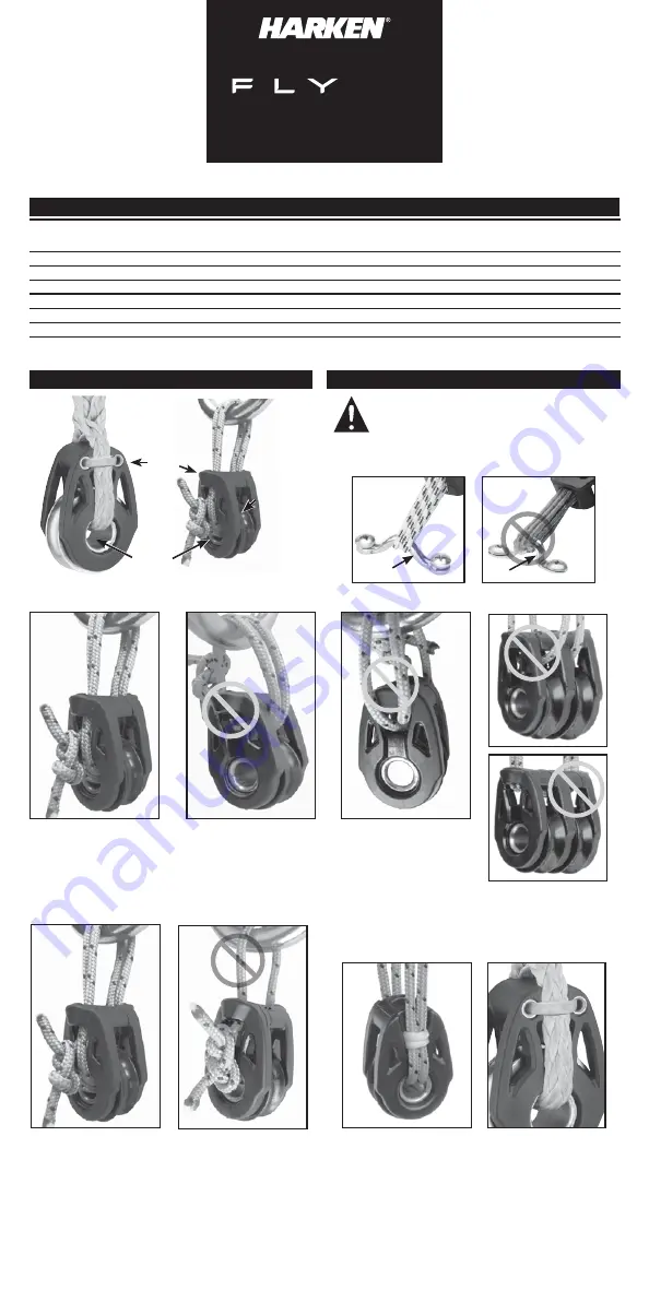 Harken 2698 Instructions Download Page 1