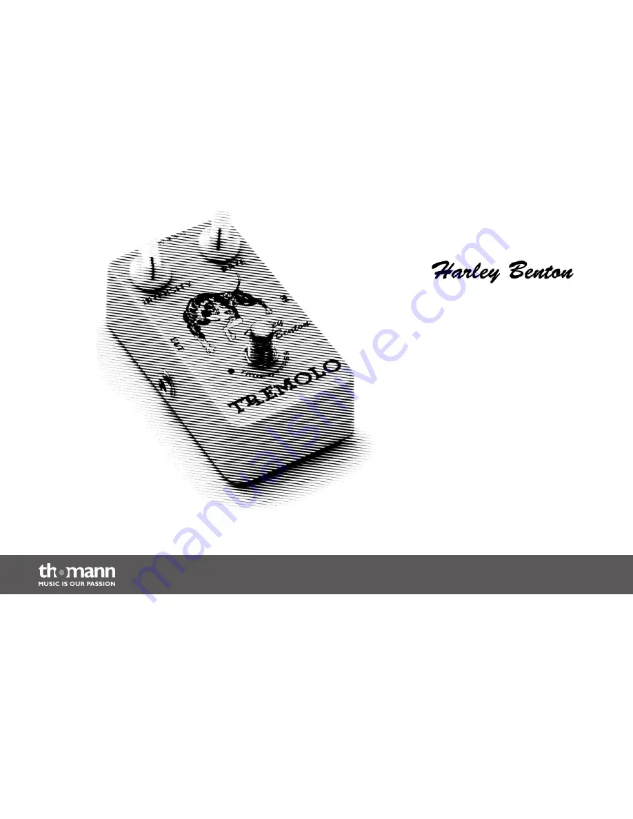 Harley Benton Vintage Tremolo User Manual Download Page 1