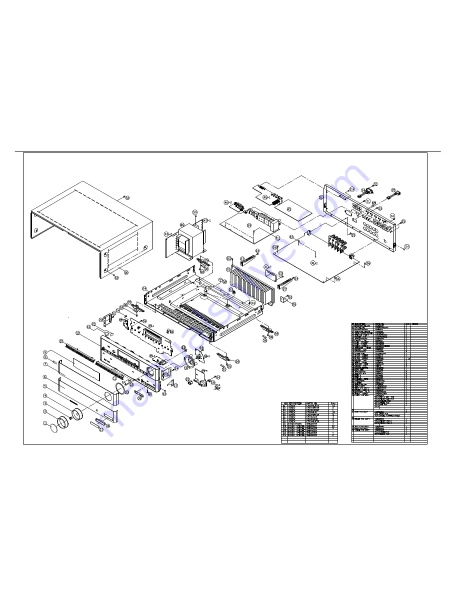 Harman Kardon AVR 1650 Service Manual Download Page 23