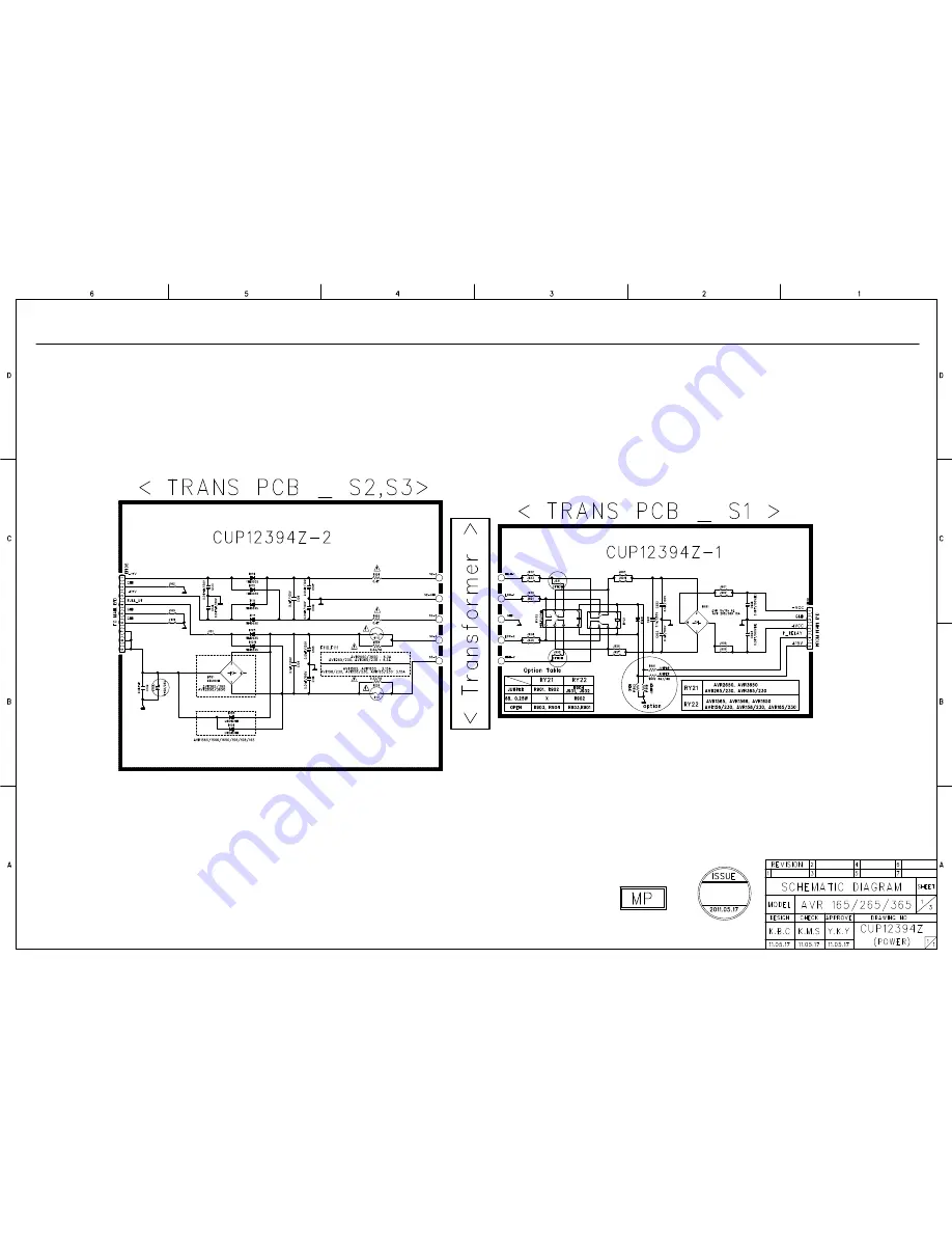 Harman Kardon AVR 1650 Service Manual Download Page 158