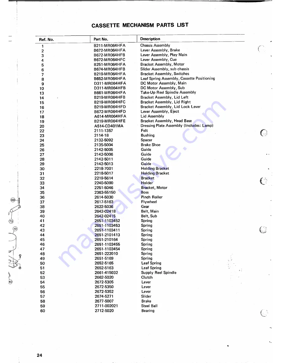 Harman Kardon CD401 Technical Manual Download Page 32