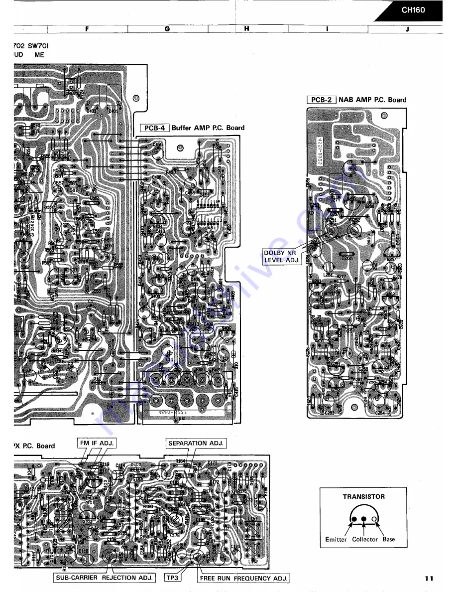 Harman Kardon CH160 Technical Manual Download Page 21