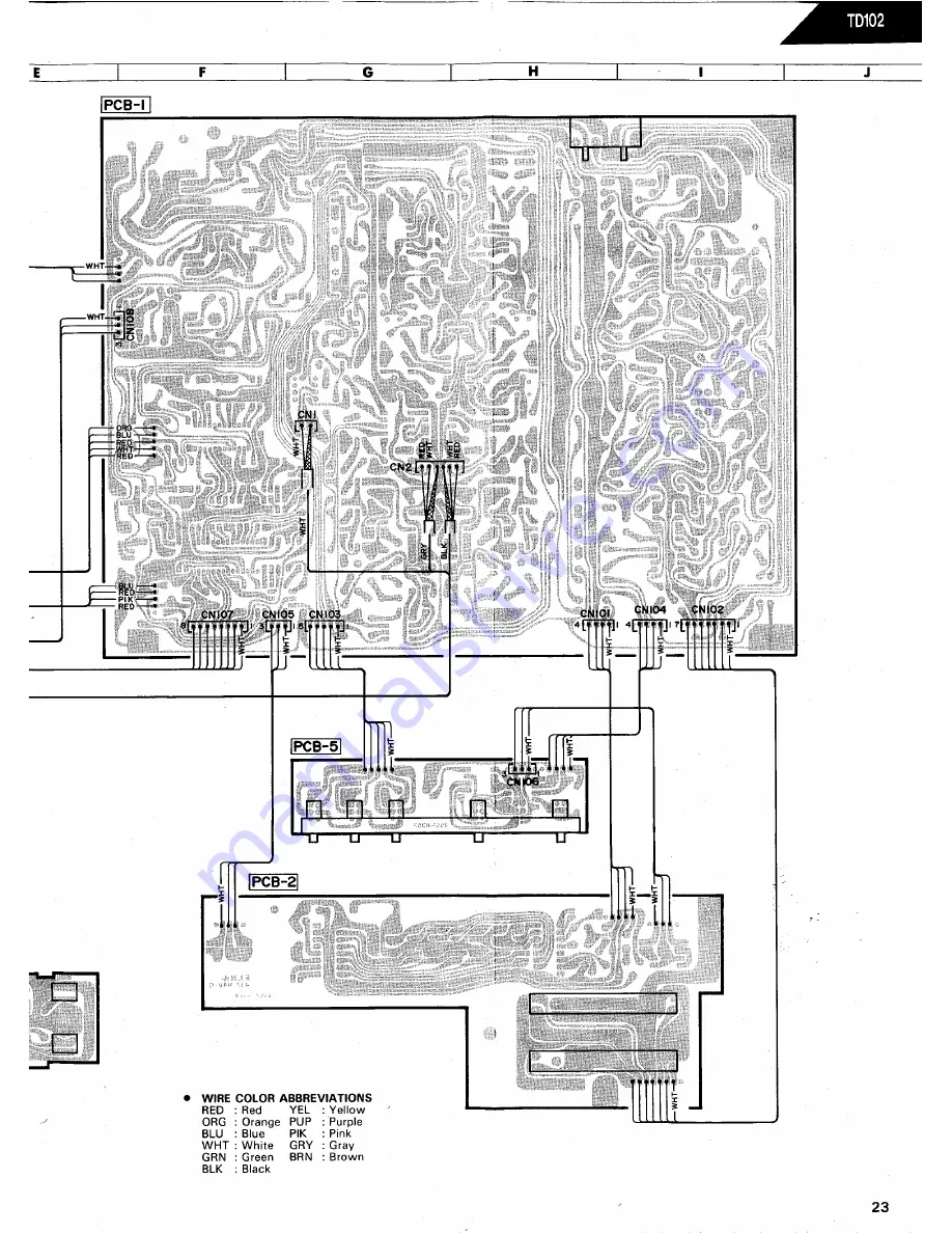 Harman Kardon TD102 Technical Manual Download Page 29