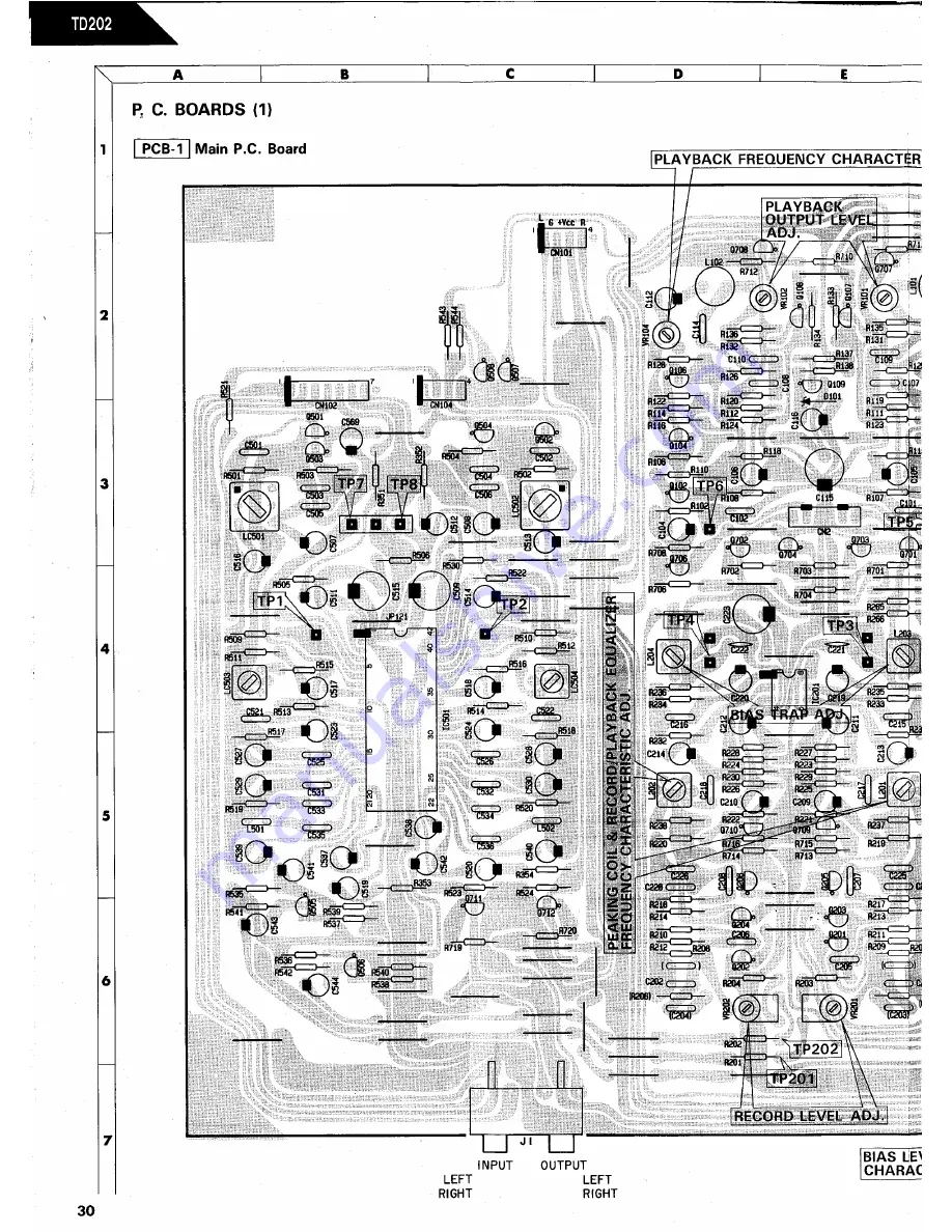 Harman Kardon TD102 Technical Manual Download Page 45