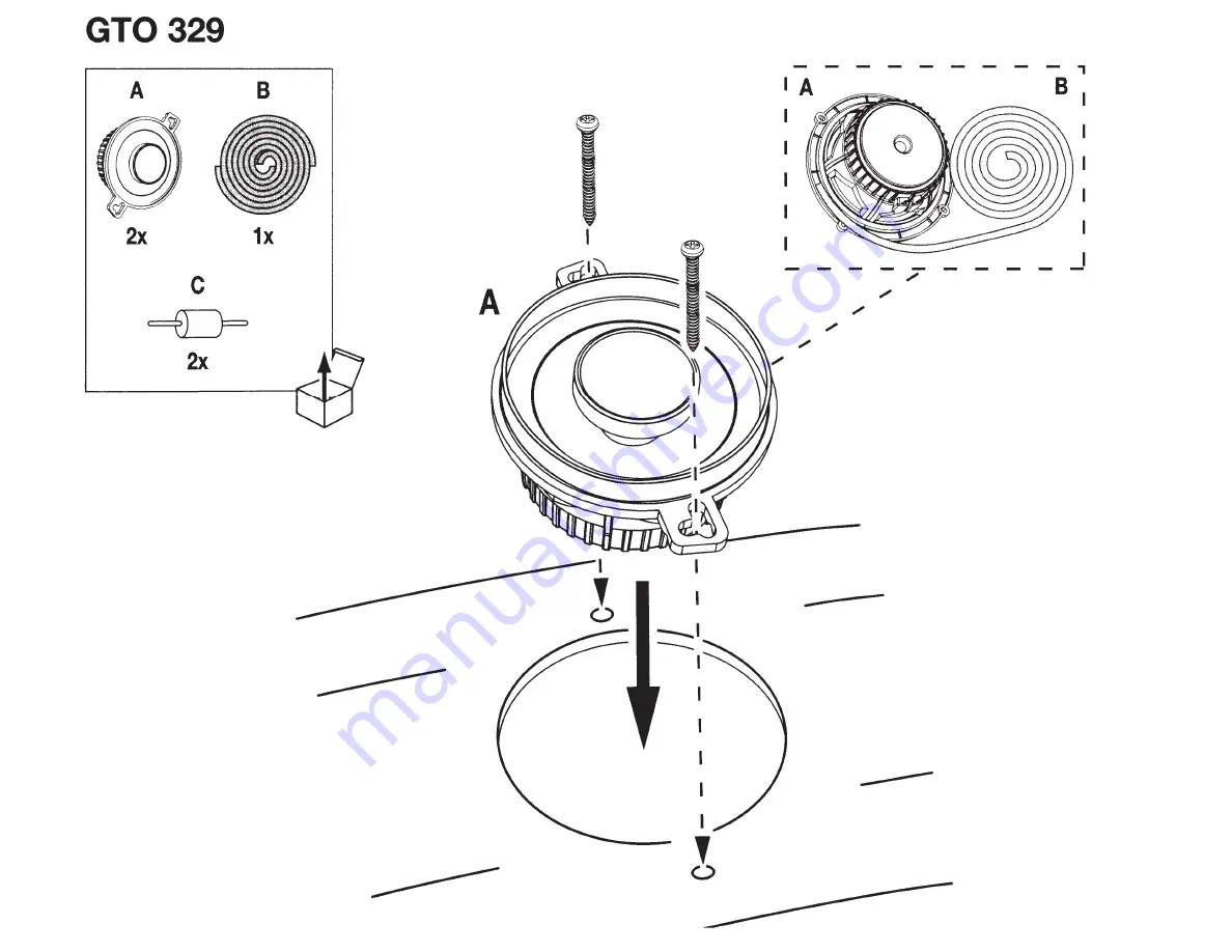 Harman JBL GTO 329 Скачать руководство пользователя страница 2