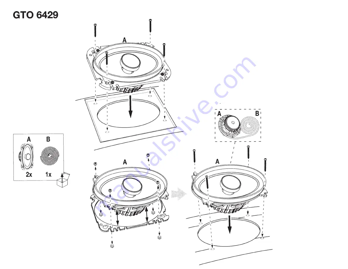 Harman JBL GTO 329 Скачать руководство пользователя страница 7