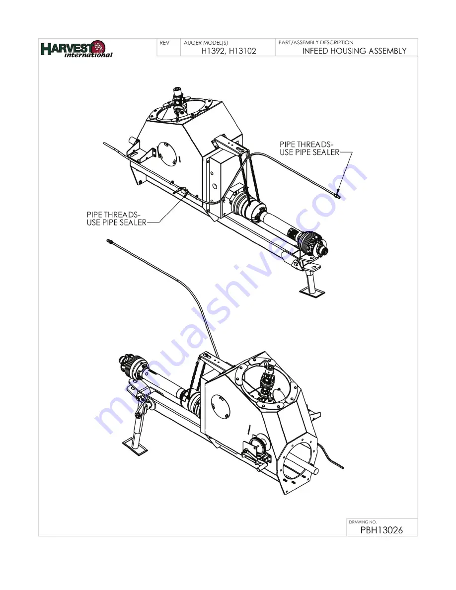 HARVEST H1392 Assembly Manual Download Page 50