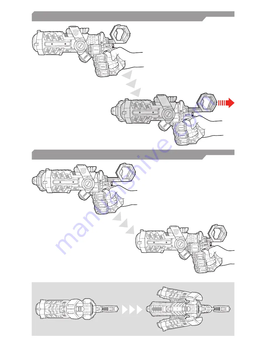 Hasbro Bumblebee Allspark Blaster 83539 Instructions Download Page 2