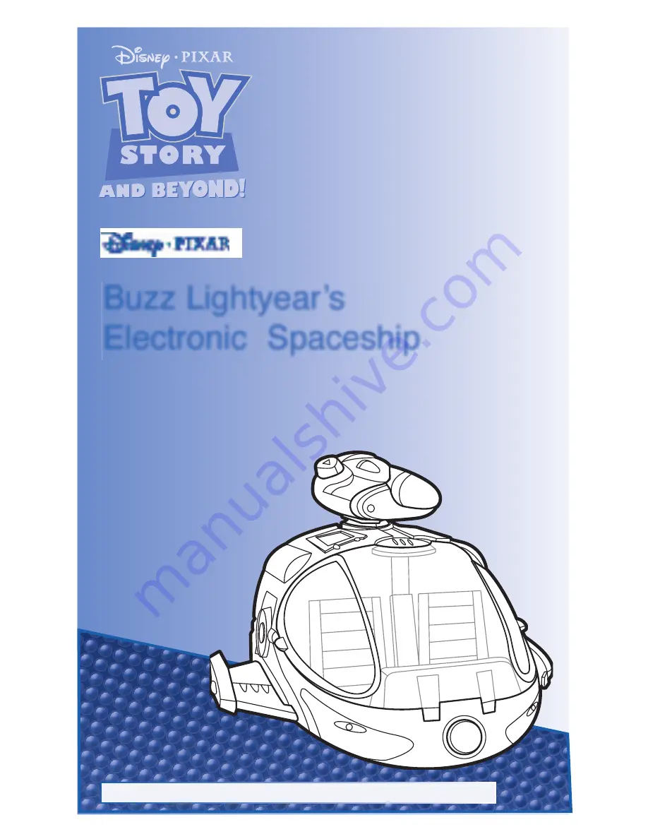 Hasbro Buzz Lightyears Electronic Spaceship 03173 Instruction Manual Download Page 1