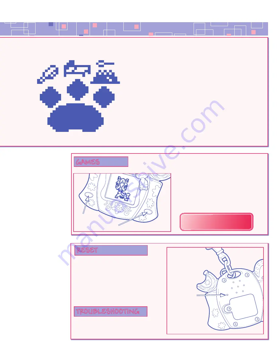 Hasbro Littlest Pet Shop Digital Pet 63716 User Manual Download Page 3