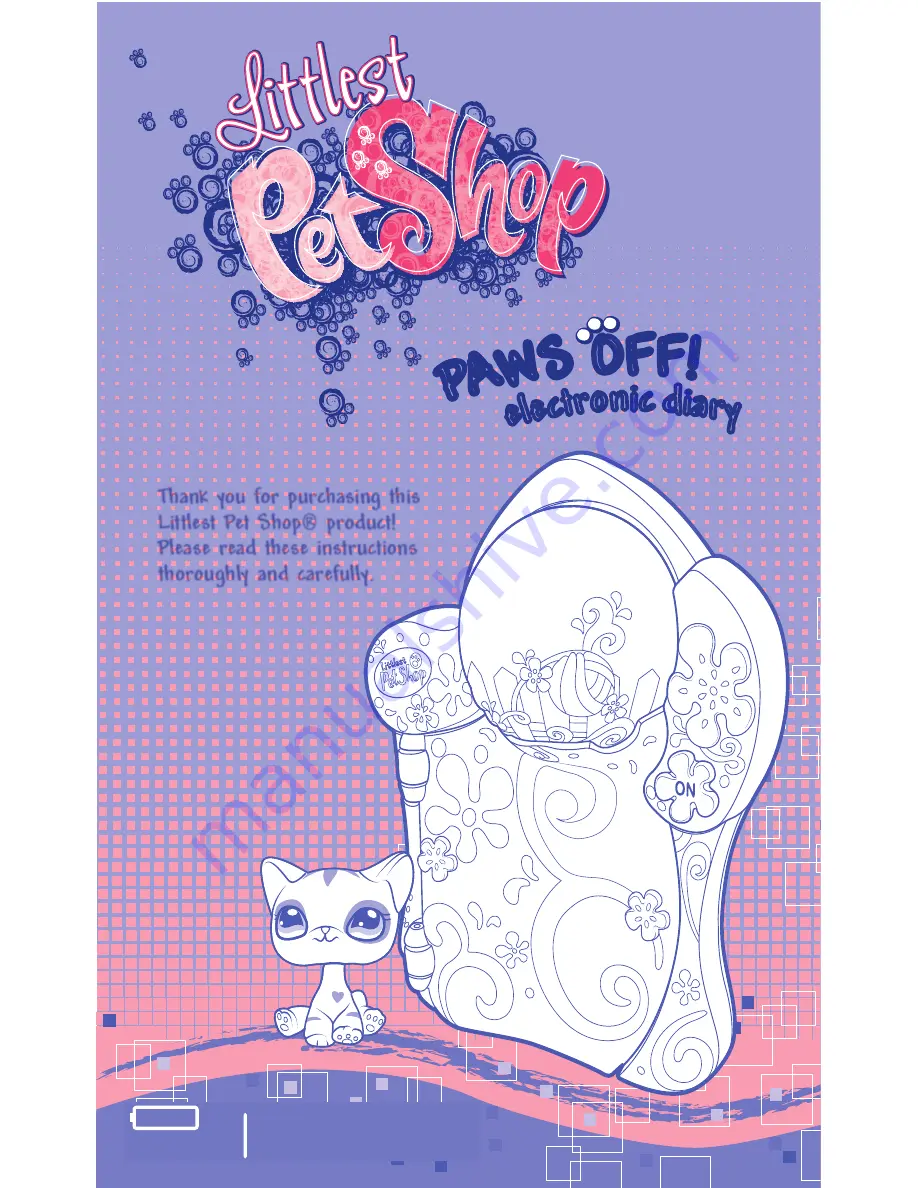 Hasbro Littlest PetShop 62975 Instructions Download Page 1