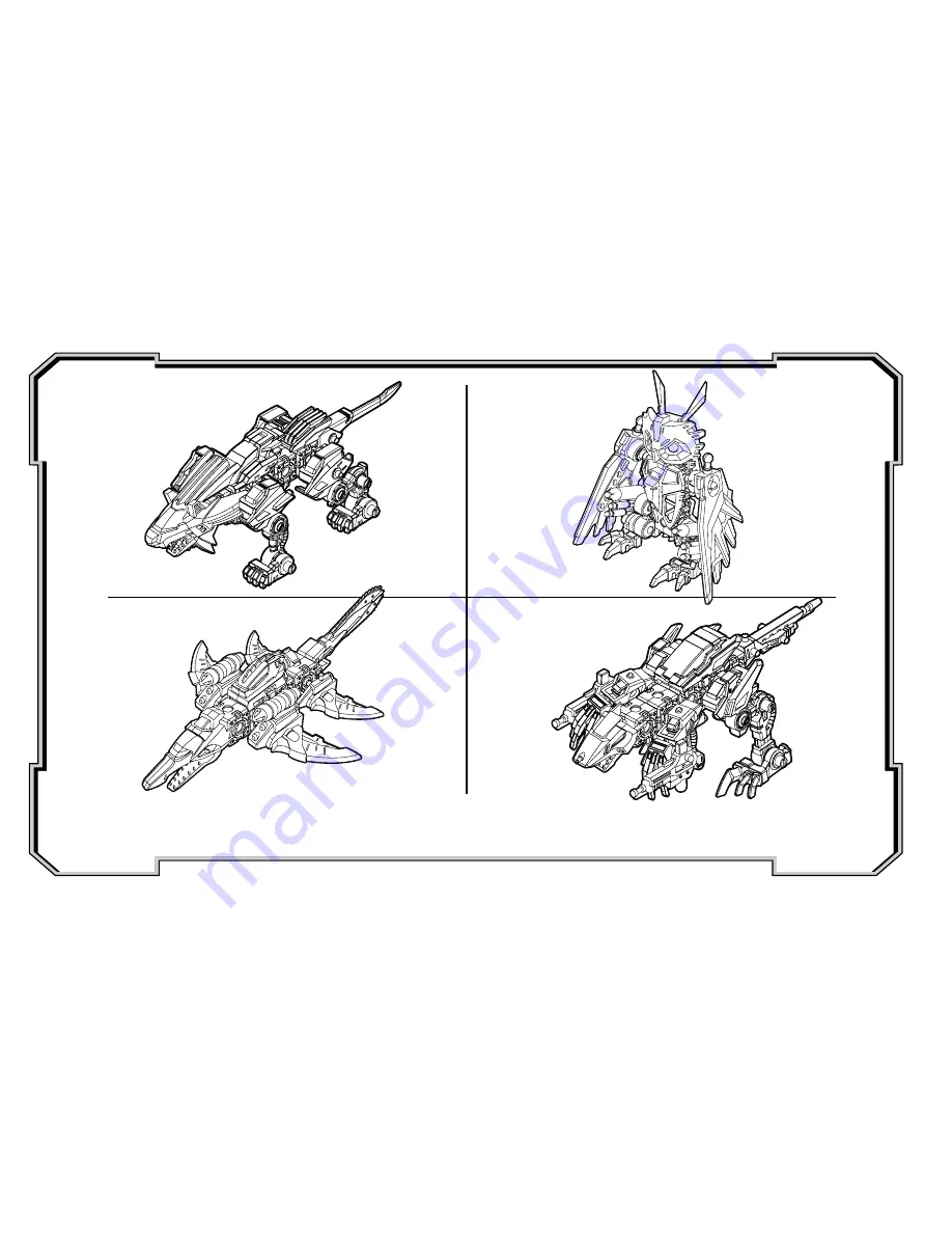 Hasbro Zoids Matrix Dragon 83178 Instruction Manual Download Page 2