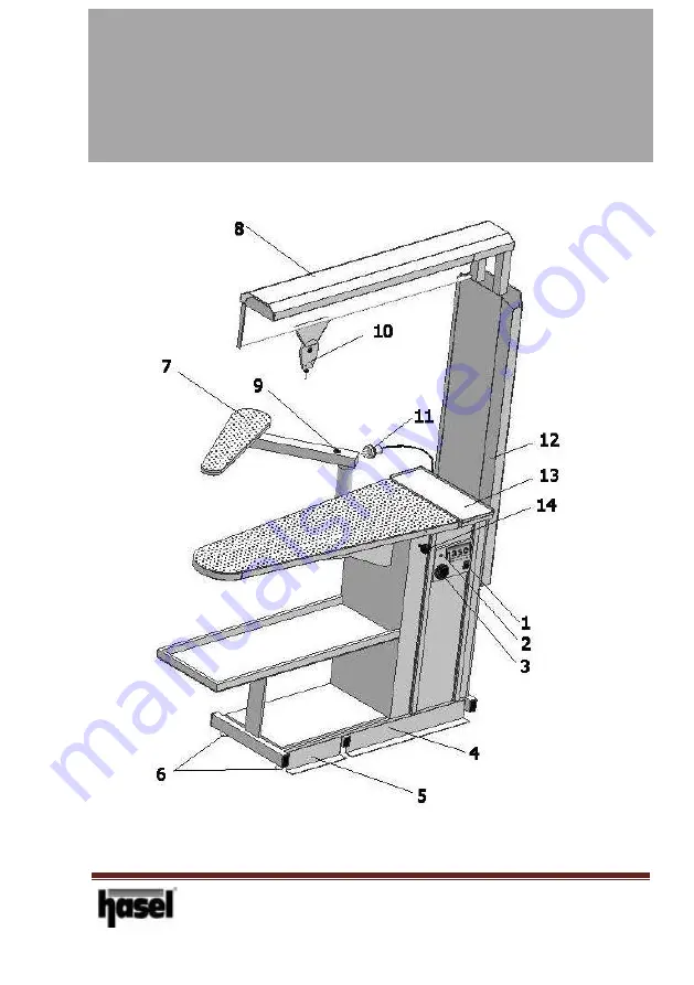 HASEL HSL-BBP-03K Operating Manual Download Page 7