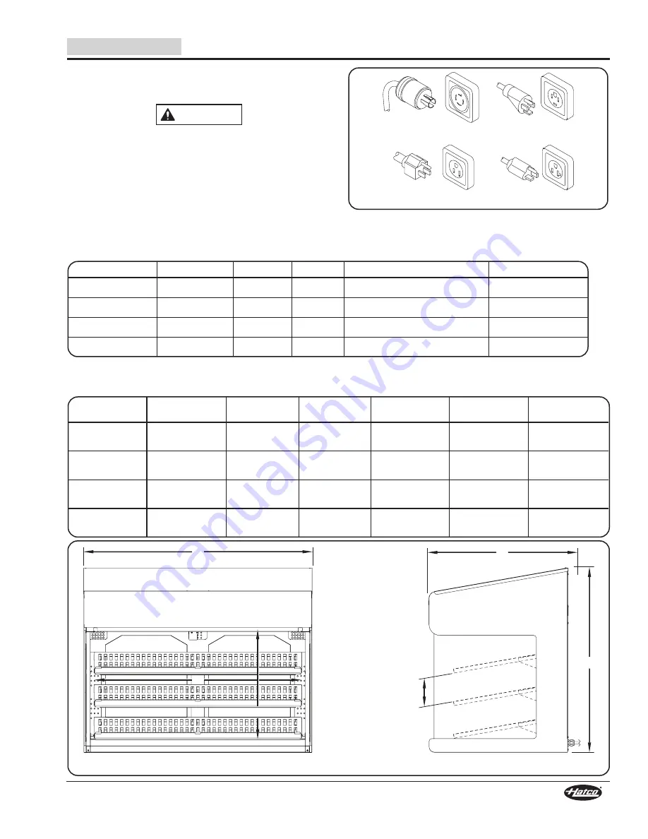 Hatco Flav-R-Savor FS3HAC Series Скачать руководство пользователя страница 5