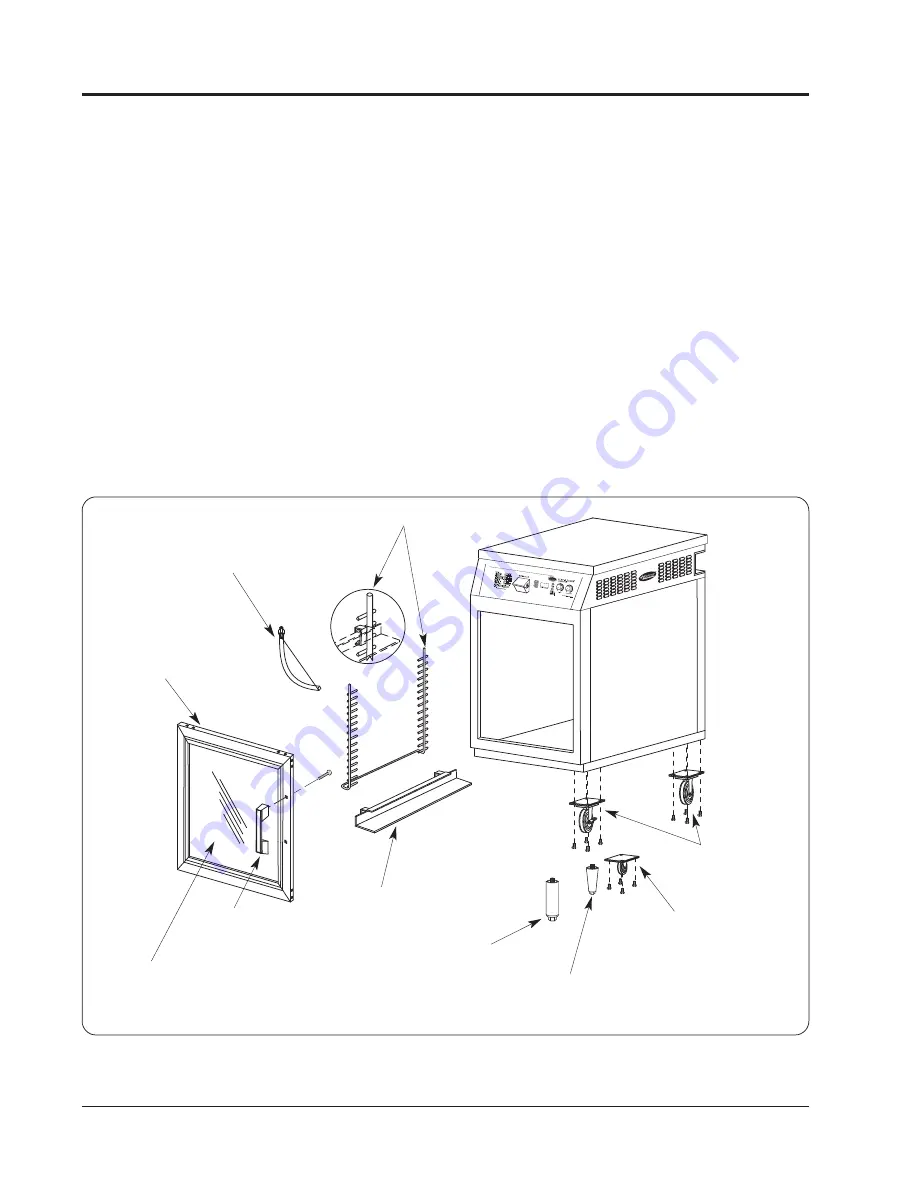 Hatco FLAV-R-SAVOR FSHC-6W1 Installation And Operating Manual Download Page 8