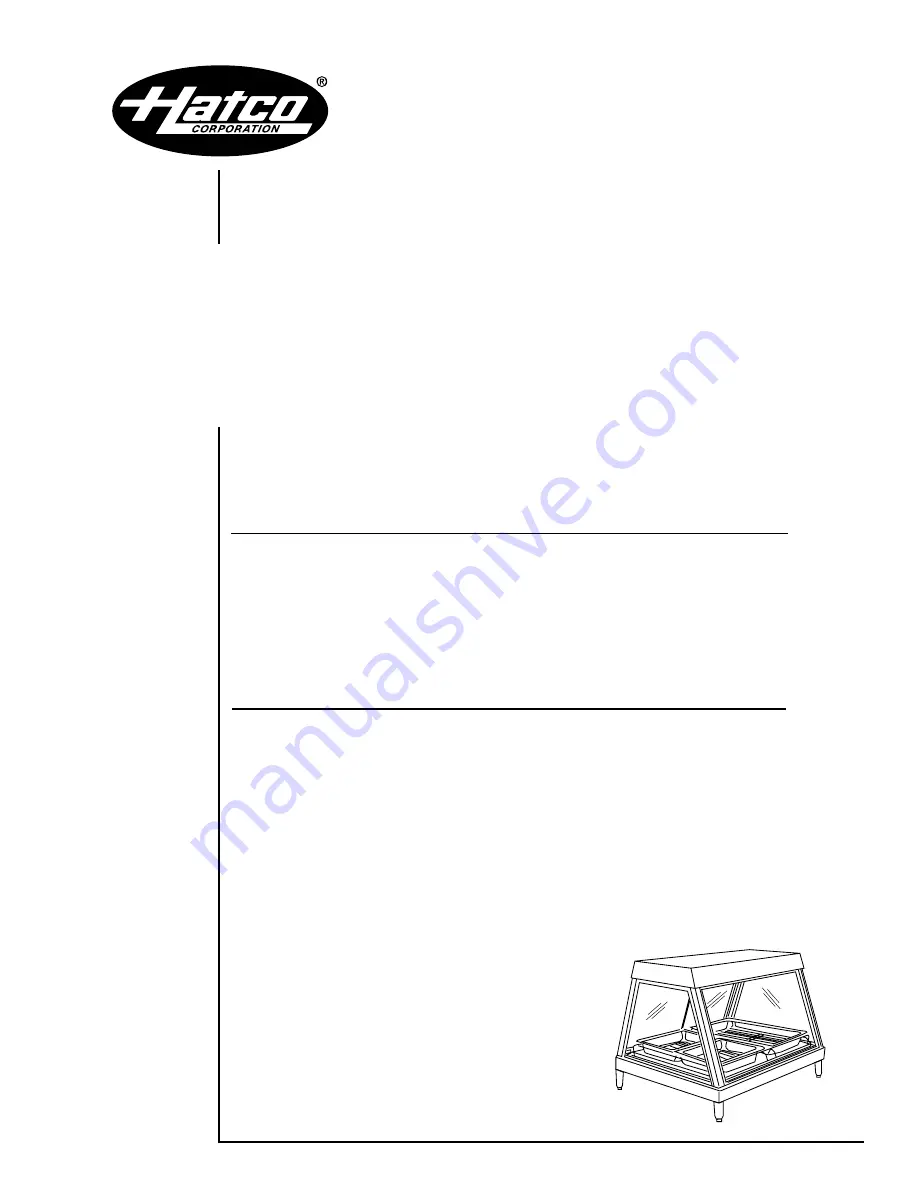 Hatco Glo-Ray GRHD-2P Replacement Parts List Manual Download Page 1