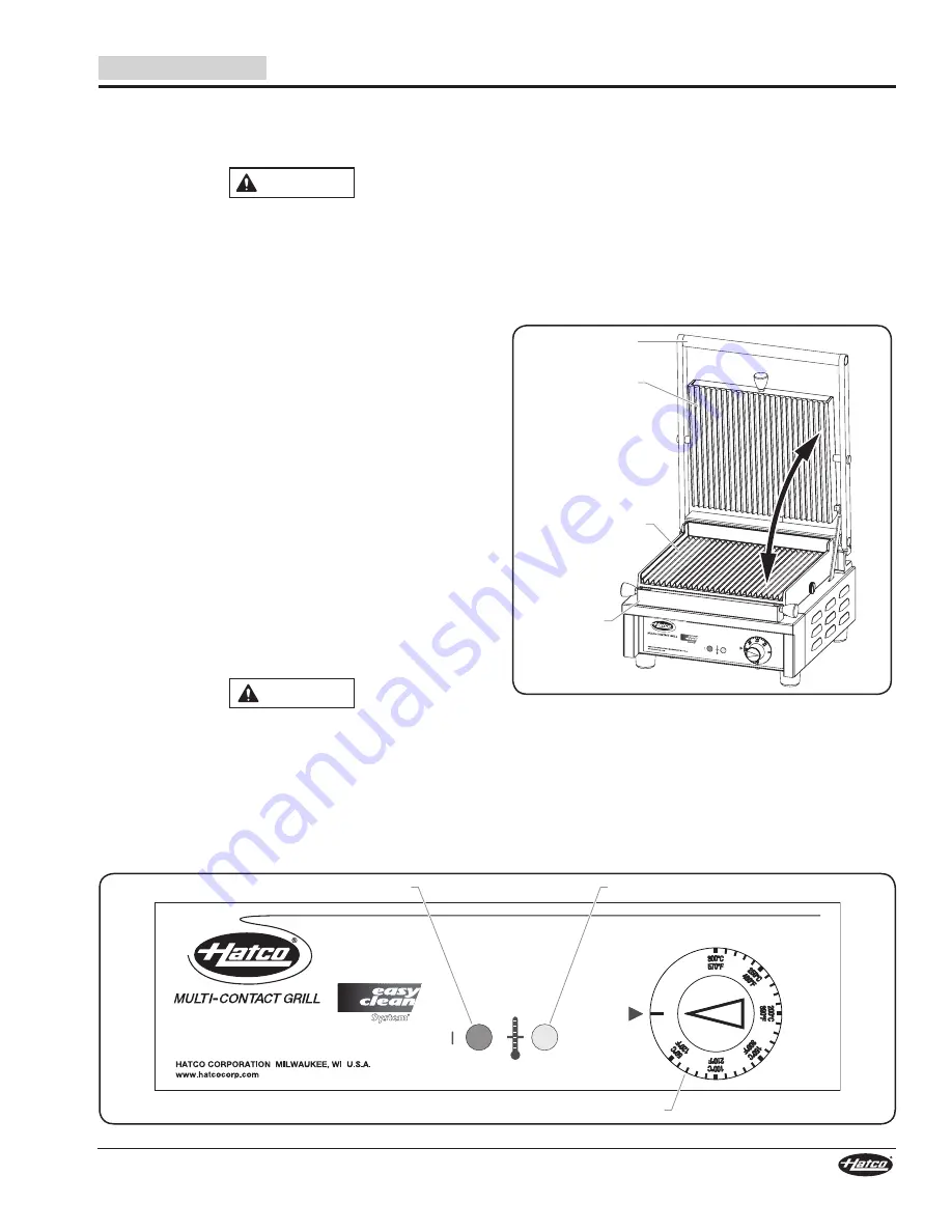 Hatco MCG Series Installation And Operating Manual Download Page 7