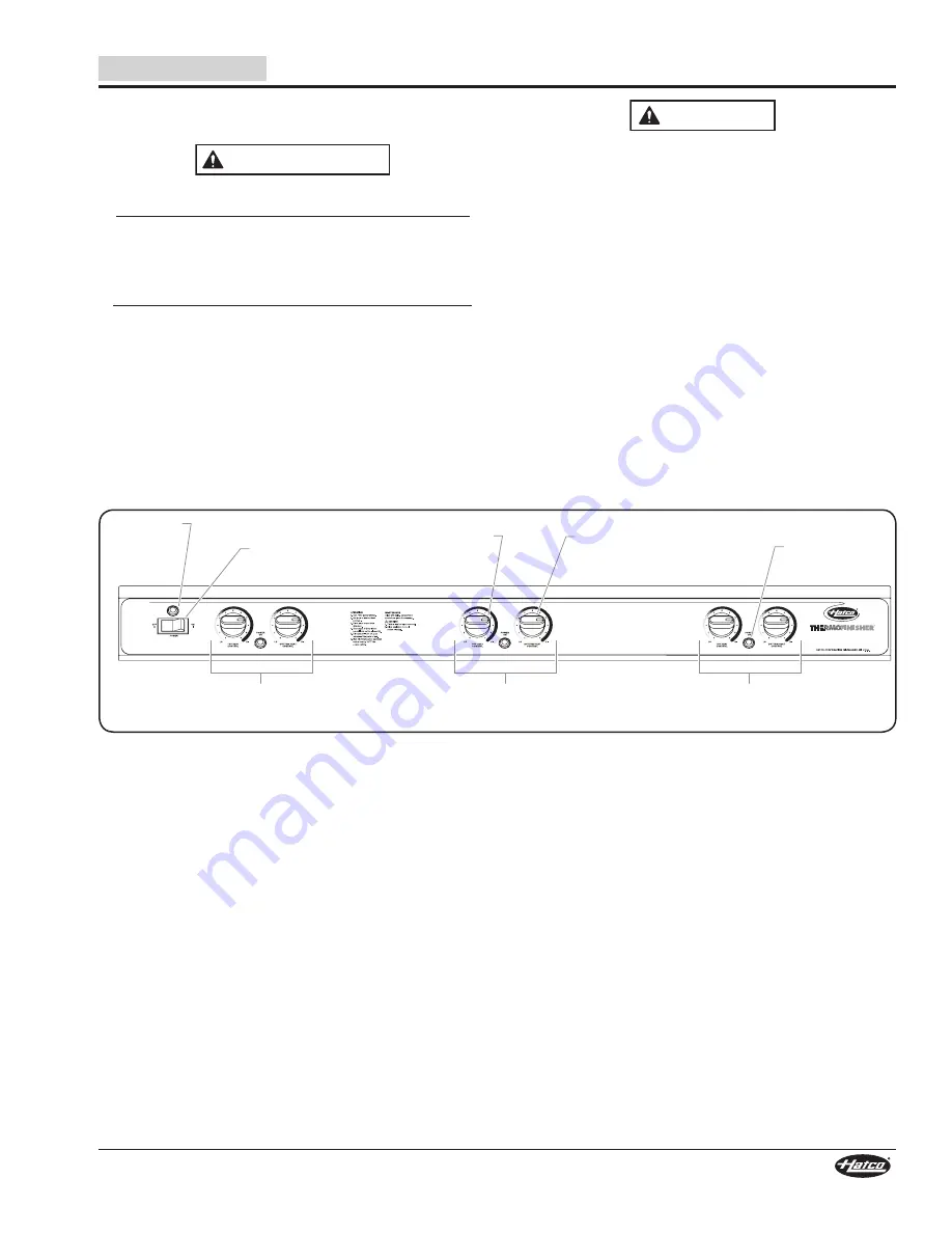 Hatco THERMO-FINISHER TFWM Series Installation And Operating Manual Download Page 23