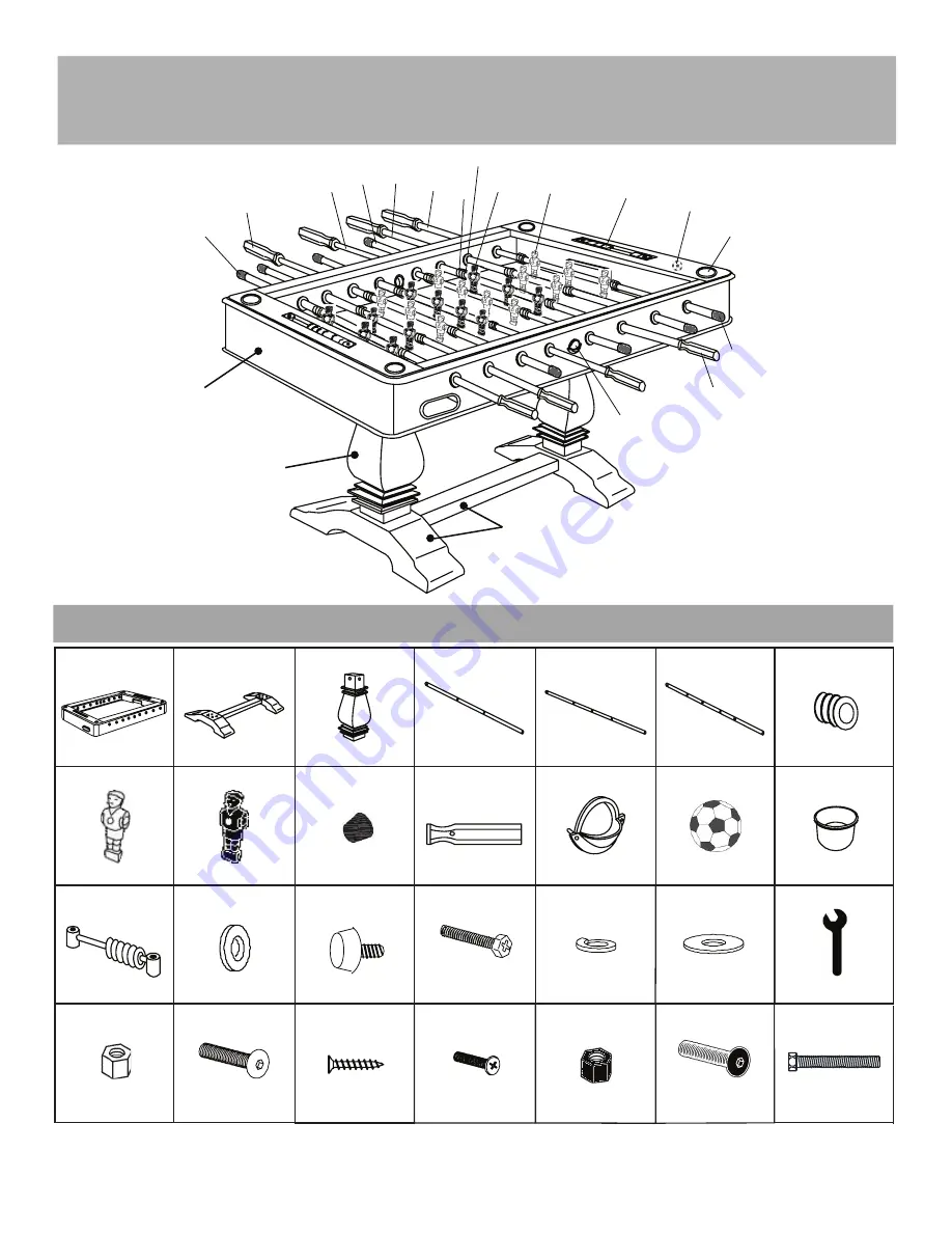 Hathaway MONTECITO BG5022 Assembly Instructions Manual Download Page 3