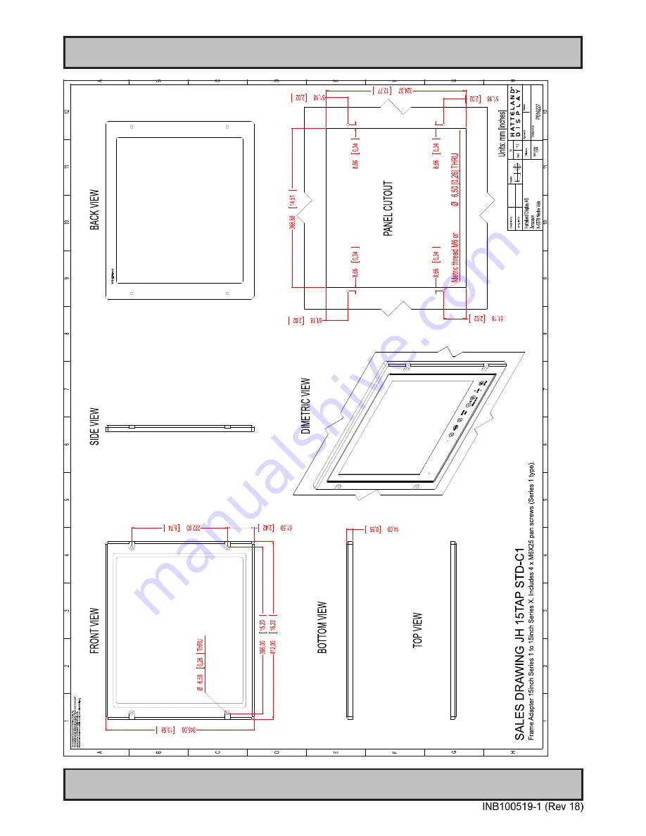 Hatteland HD 12T21 MMD-xxx-Fxxx Series User Manual Download Page 113