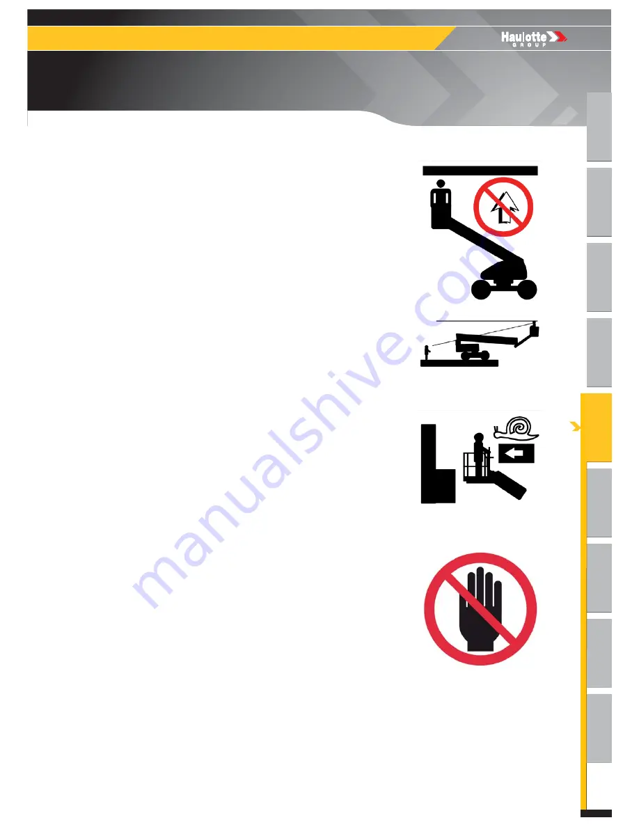 Haulotte HA20RTJ O Operator'S Manual Download Page 97