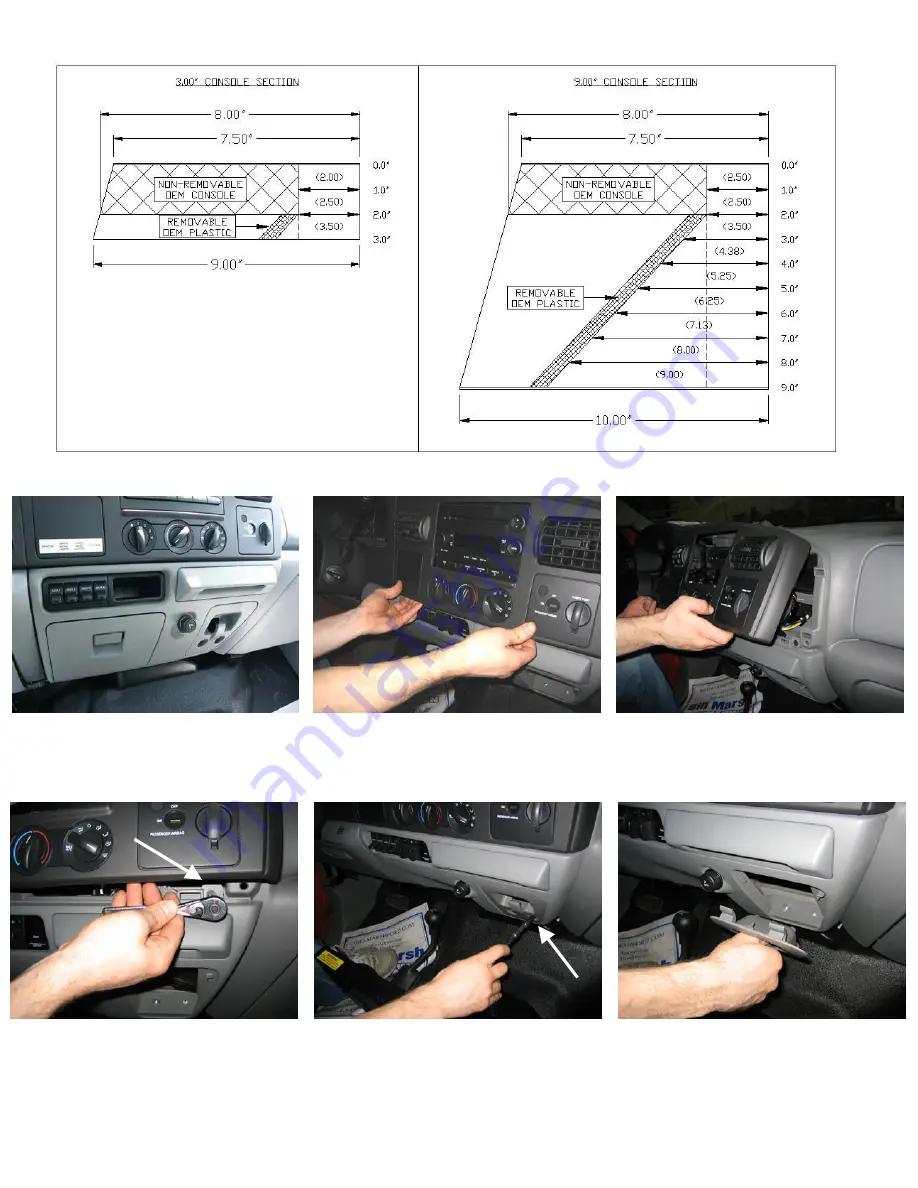 Havis-Shields C-VS-0309-F250 Install Instructions Download Page 2