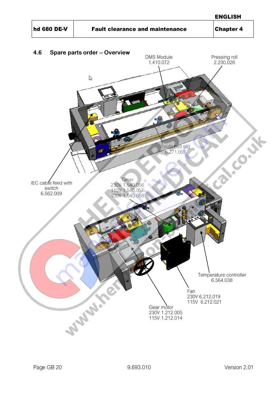 hawo hd 680 DE-V Instruction Manual Download Page 20