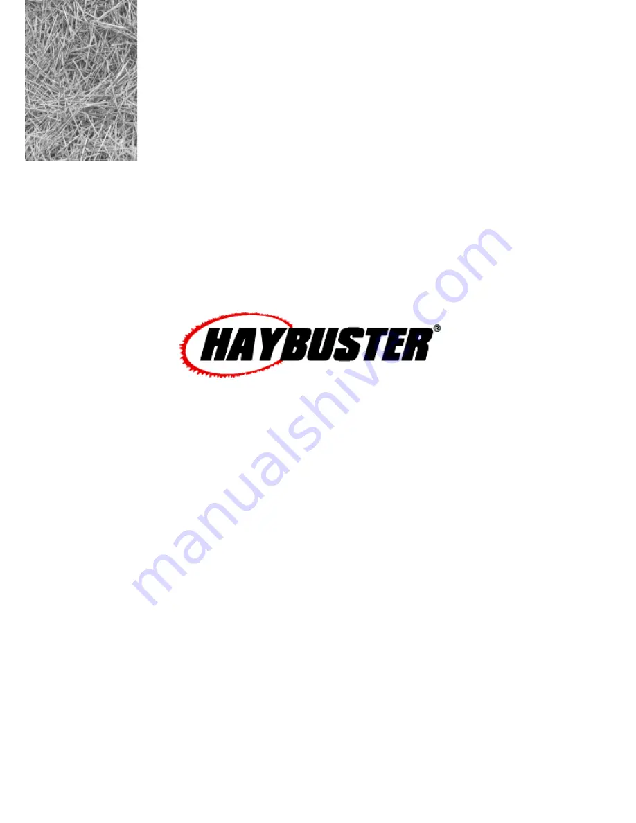 Haybuster ROCK-EZE H-106 Operating Instructions And Parts Reference Download Page 4