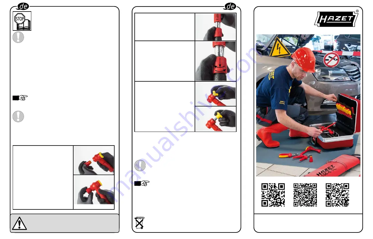 Hazet 5108 KV Manual Download Page 2