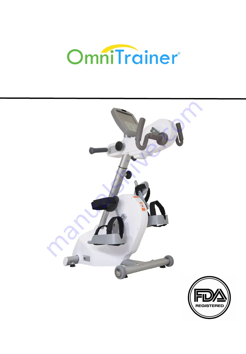 HCI Fitness OmniTrainer Скачать руководство пользователя страница 1