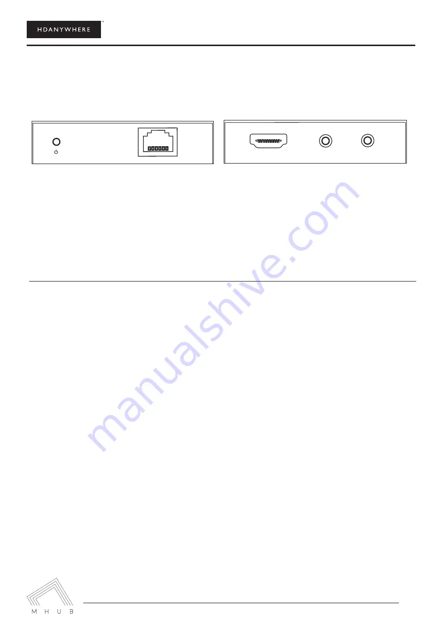 HDanywhere mHub 4K Manual Download Page 5