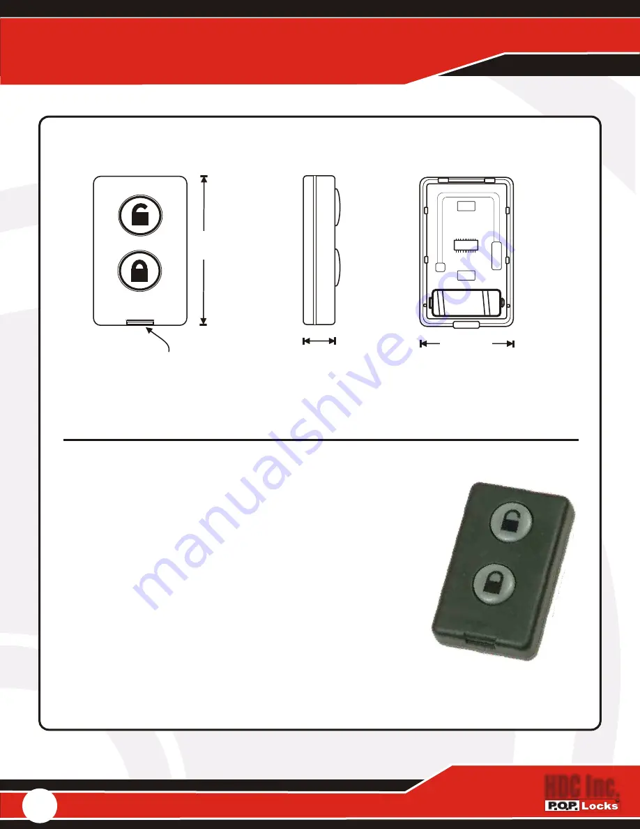 HDC P.O.P Locks Flex Switch RS1 Скачать руководство пользователя страница 2