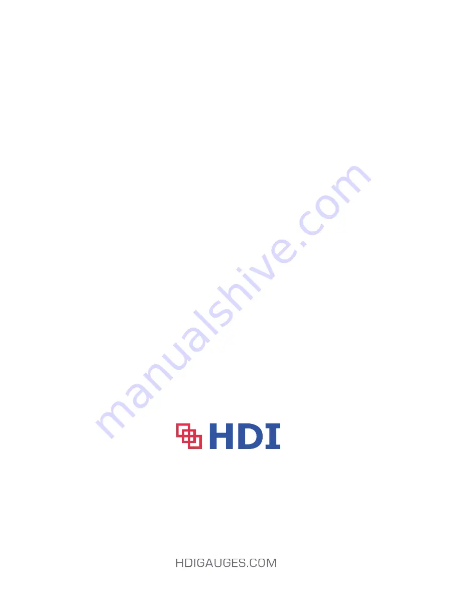 HDI 2100 User Manual Download Page 23