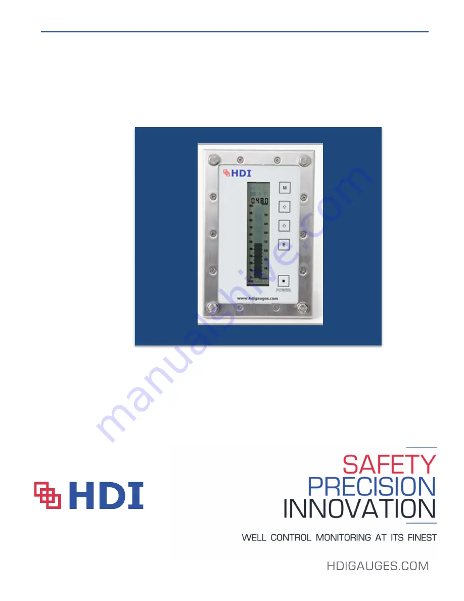 HDI 2200 User Manual Download Page 1