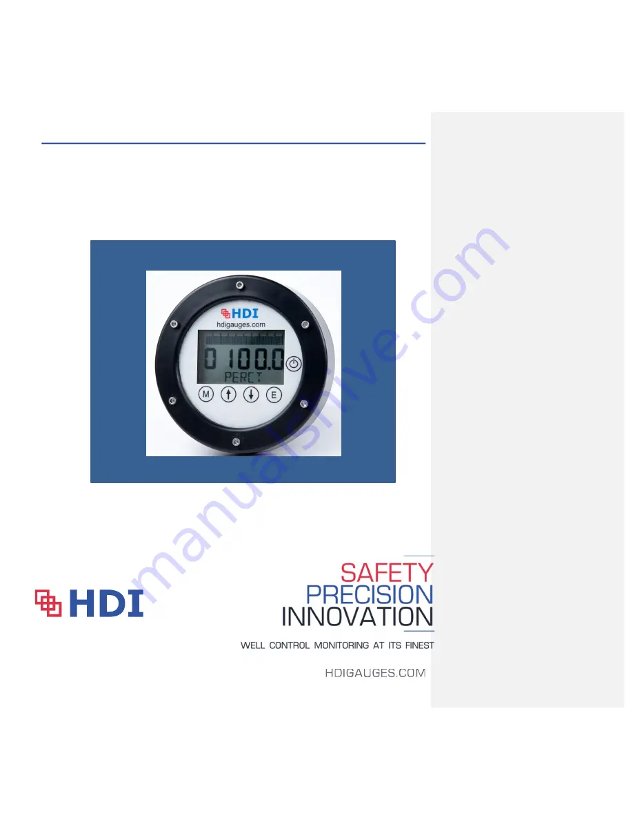 HDI 2522 User Manual Download Page 1