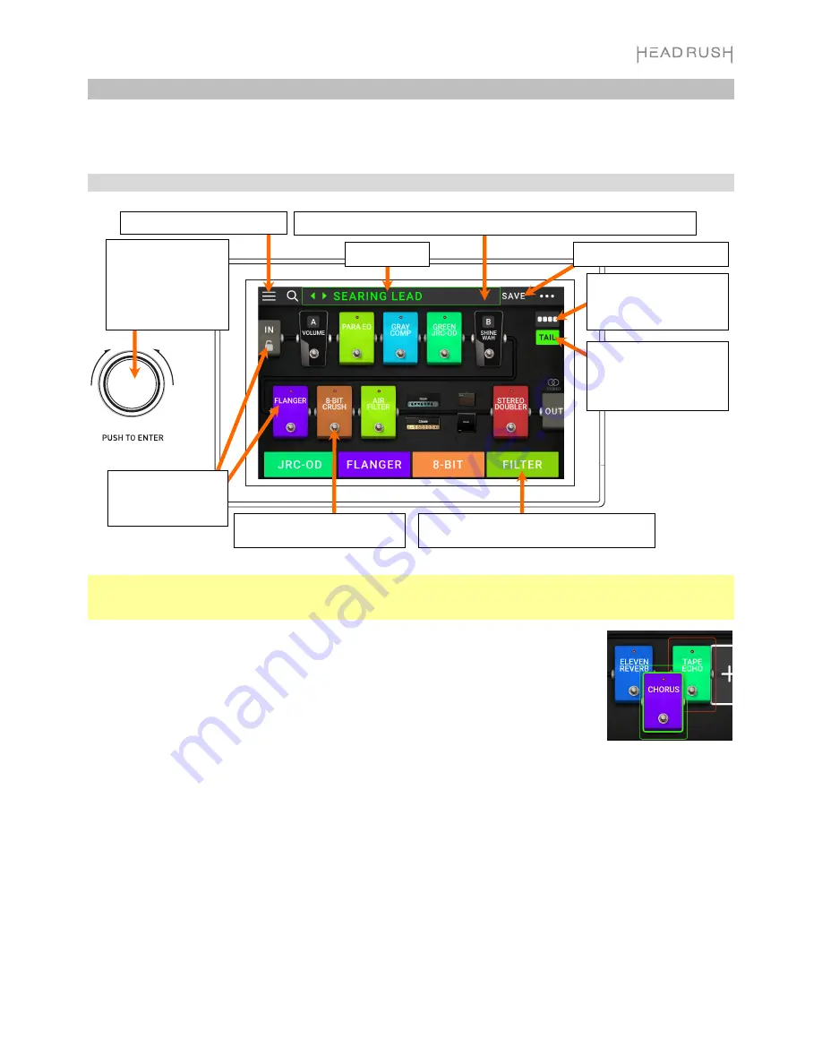 HEADRUSH Gigboard Quick Start Manual Download Page 57