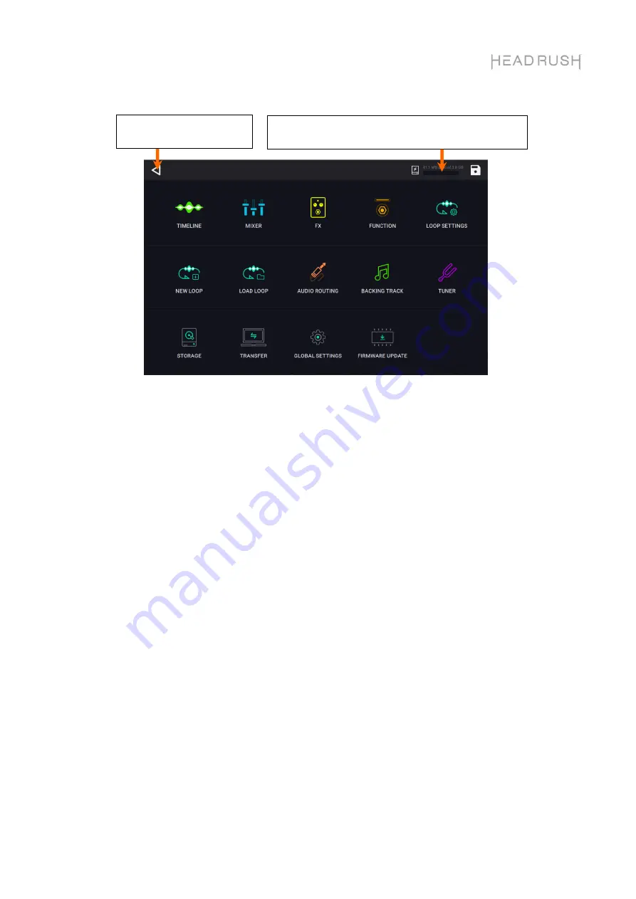 HEADRUSH Looperboard Quick Start Manual Download Page 61