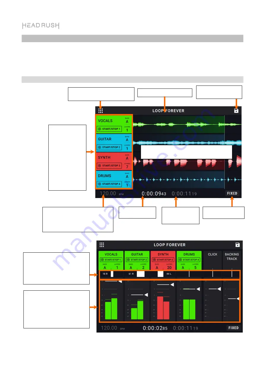 HEADRUSH Looperboard Quick Start Manual Download Page 78