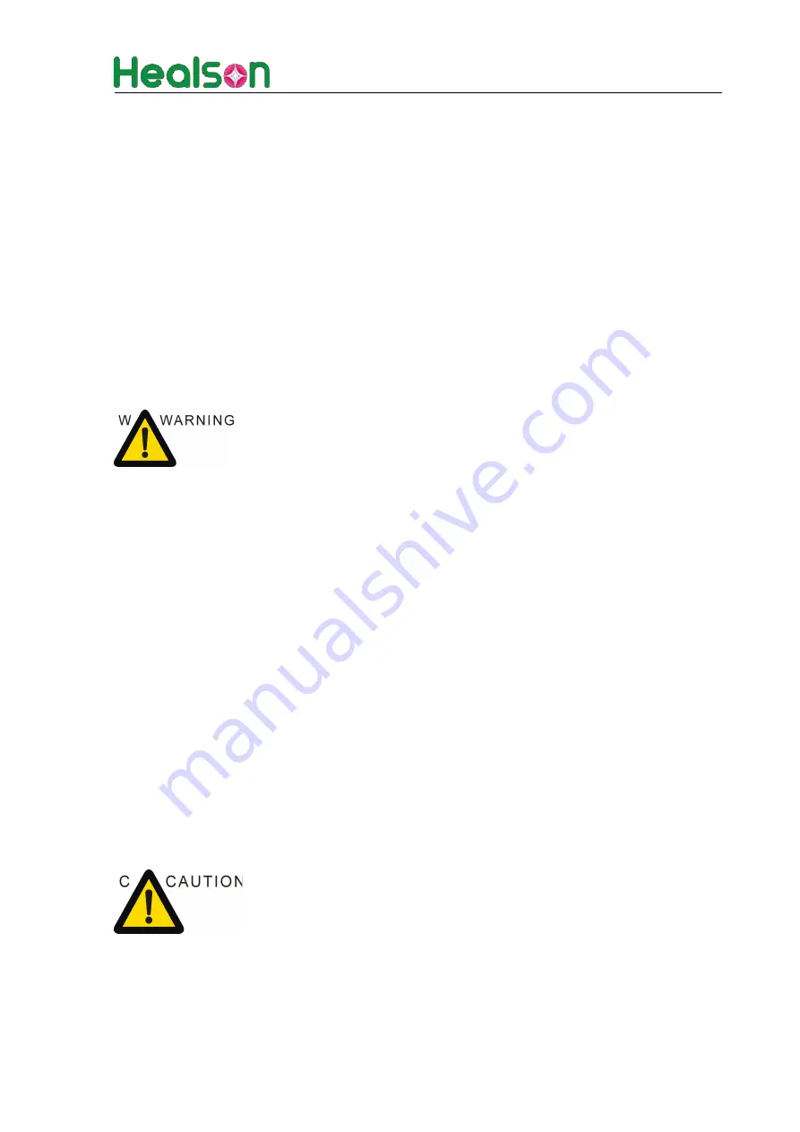 Healson U20 Series User Manual Download Page 18