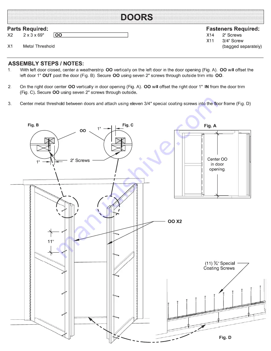 Heartland 192456 Assembly Manual Download Page 33