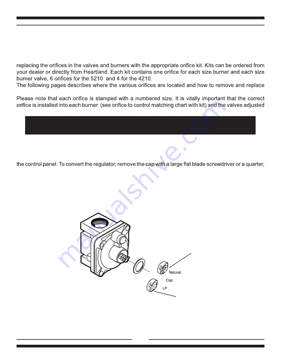 Heartland Artisan 5210 Installation And Operating Instructions Manual Download Page 41