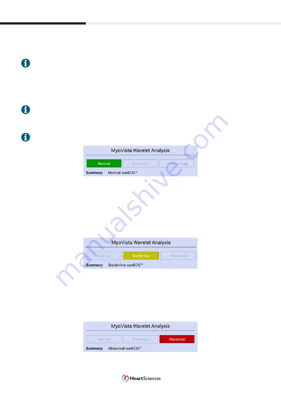 HeartSciences MyoVista  wavECG User Manual Download Page 128