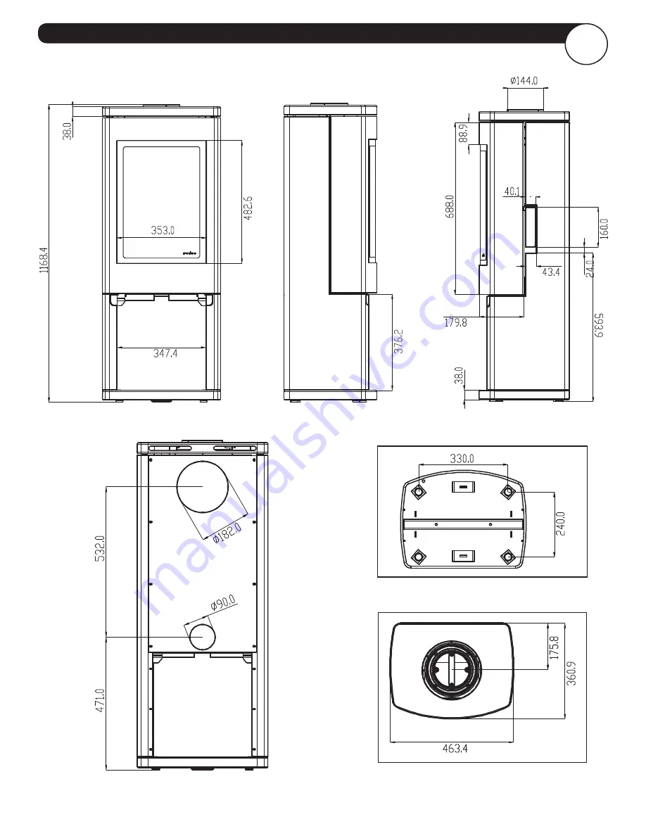 Heat & Glo RADIUS-100 Owner'S Manual Download Page 5