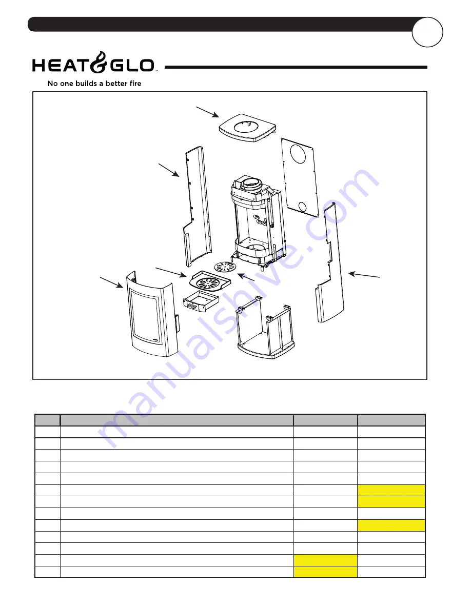 Heat & Glo RADIUS-100 Owner'S Manual Download Page 17