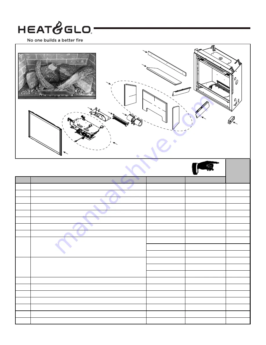 Heat & Glo SL-3X-IFT Operation And Maintenance Manual Download Page 24