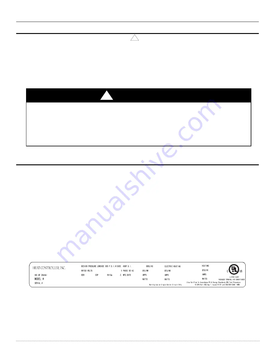 Heat Controller EKTC07-1G Скачать руководство пользователя страница 3