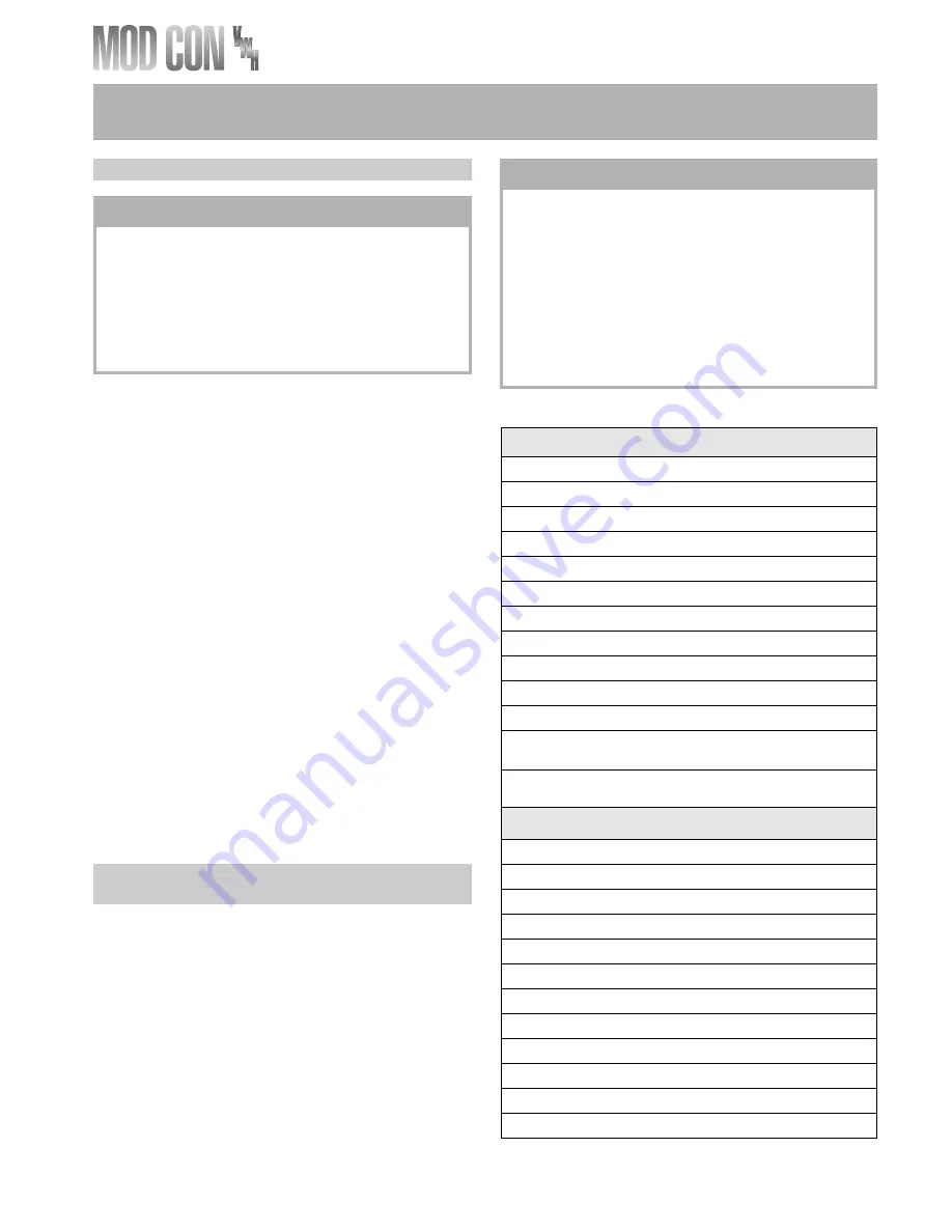 Heat Transfer MODCON VWH 300 HL Installation & Maintenance Download Page 13