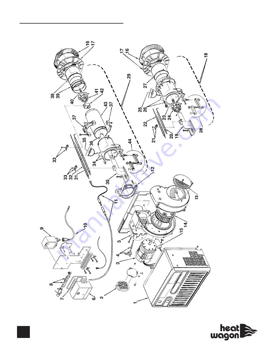 Heat Wagon VF600 Installation And Maintenance Manual Download Page 16