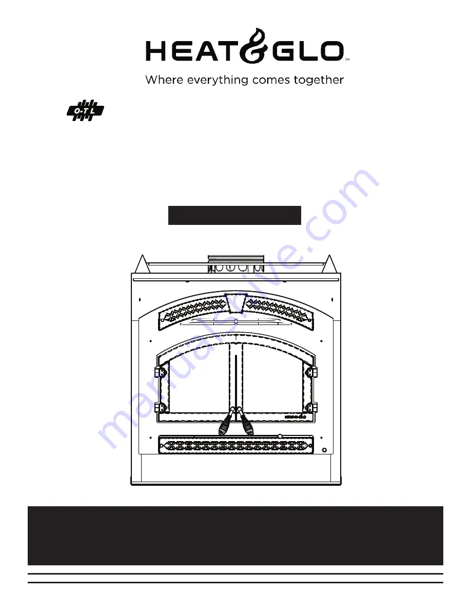 Heat&Glo NORTH STAR Installation & Operating Instructions Manual Download Page 1