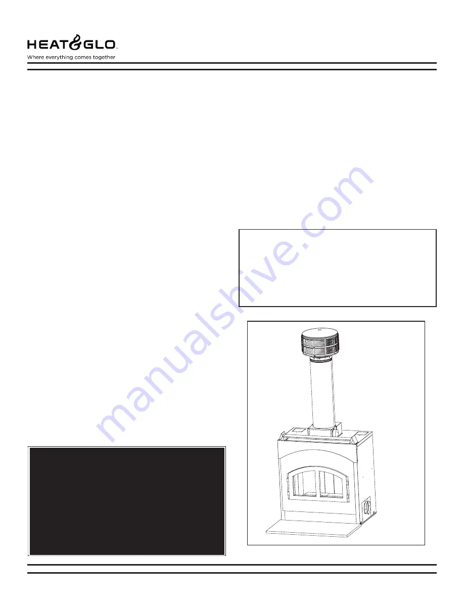 Heat&Glo NORTH STAR Installation & Operating Instructions Manual Download Page 3